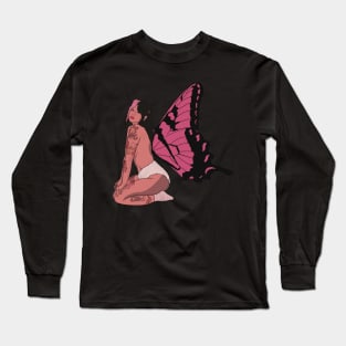 Butterfly Long Sleeve T-Shirt